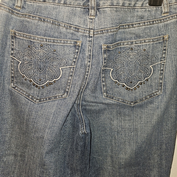 Talbots Womans Capri Jeans Size 4 - Picture 6 of 9
